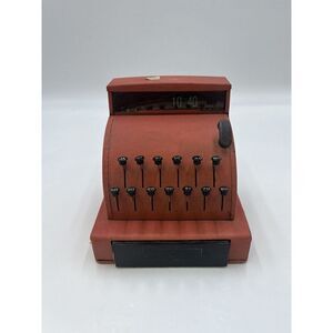 Antique Red Tom Thumb Toy Cash Register Toy Pink Vintage Tomthumb Kids Store